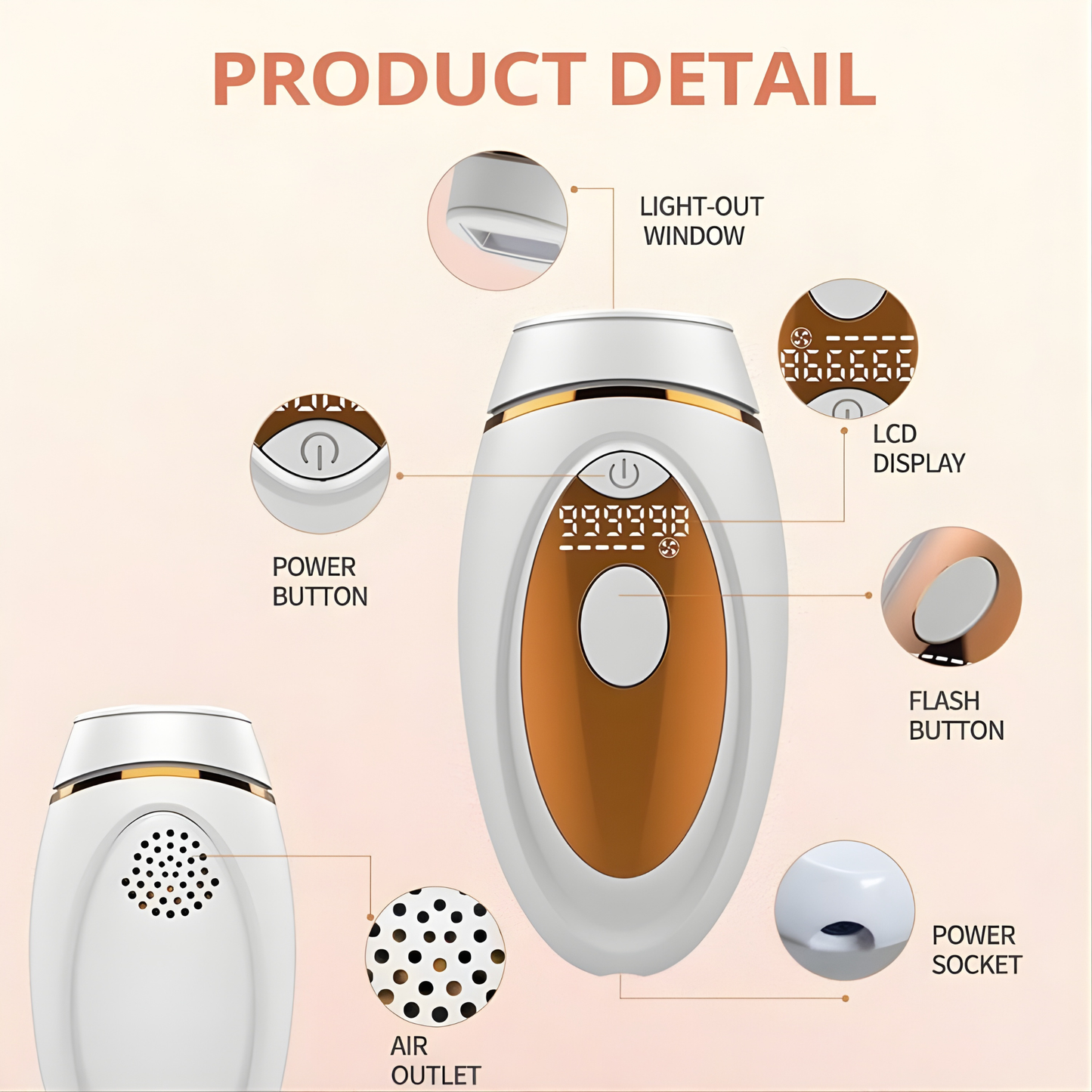 Tangelly™ - Laser hair Remover